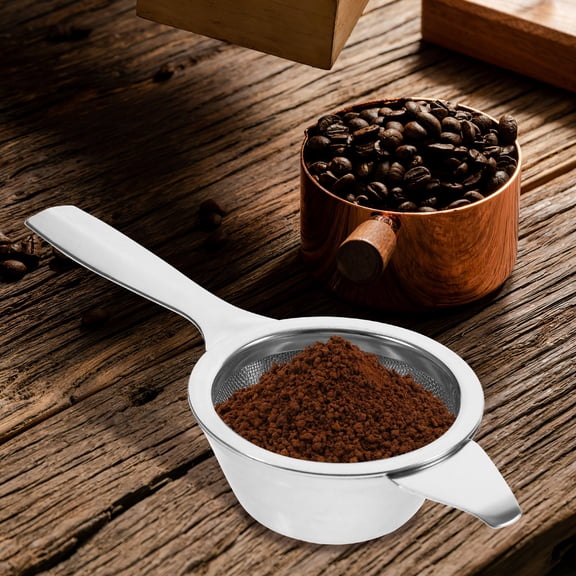 Alasum Stainless Steel Fine Mesh Sieve, Tone Kitchen Strainer for Tea, Coffee, Sugar, Spices and Powder Filtering