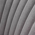 thumbnail image 6 of Makeup Vanity Table Chair Upholstered Wingback Accent Slipper Chair Side Armless Sofa Tufted Back Dining Home Living Room Bedroom Grey, 6 of 13