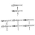 thumbnail image 4 of Raindrops 8 Pcs  Door Latches Door Slide Bolt Latches Stainless Door Latches Sliding Lock, 4 of 8