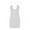 White, variant on Women's Sheath Dress Pure Color Tight Fitting Bandage Buttock Dress Solid Color Elastic Waist Dress