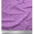 thumbnail image 1 of Soimoi Satin Silk Fabric Dot & Floral Artistic Fabric Prints By Yard 42 Inch Wide, 1 of 3