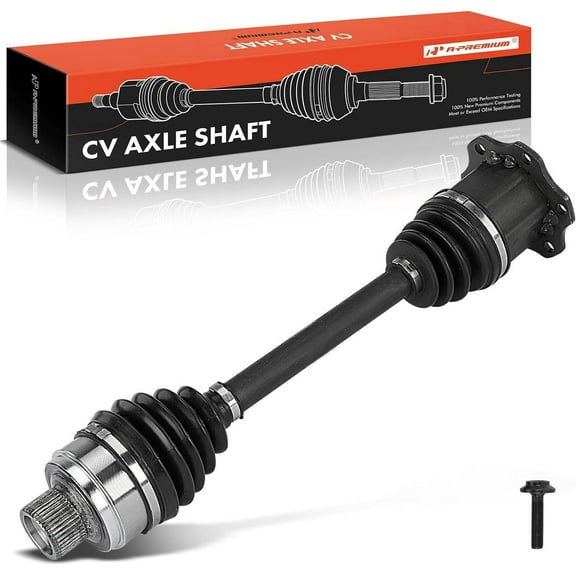 A-Premium CV Axle Shaft Assembly Compatible with Audi Q5 2011-2012 L4 2.0L, Front Left or Right, Replace# 8R0407271B, 8R0407271BX