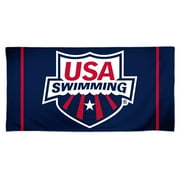 WinCraft Navy USA Swimming 30'' x 60'' Sublimated Beach Towel