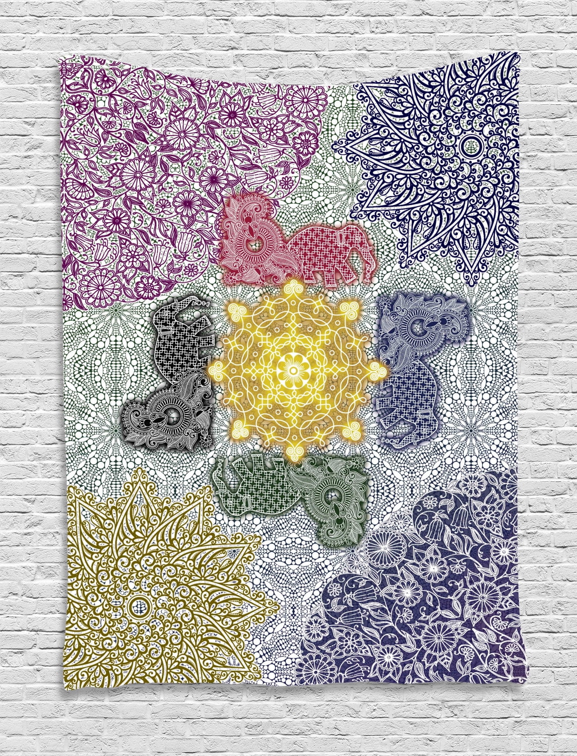 Batik Mandala Hippie Wall Hanging Tapestry for Bedroom Living Room Dorm Decor - Walmart.com Batik Mandala Hippie Wall Hanging Tapestry for Bedroom Living Room Dorm Decor - Walmart.com