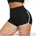 thumbnail image 3 of Womens Sexy Legging Shorts TIK TOK High Waist Workout Scrunch Booty Shorts Butt Lifting Yoga Shorts Ruched Textured Sports Beach Hot Pants, 3 of 7