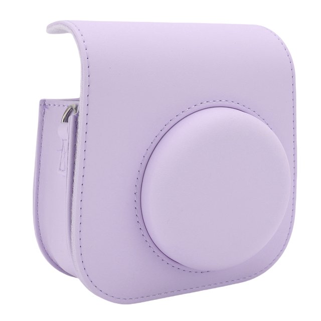 Protective Case for Mini12 11 Camera, Comfortable PU Leather Instant Camera Storage Bag with Shoulder Strap, Portable Camera Protective Cover, Accurate Fit