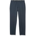 thumbnail image 3 of Haggar mens Premium No Iron Khaki Classic Fit Expandable Waist Flat Front Pant, Charcoal Heather, 38Wx32L, 3 of 5