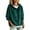 01 Green, variant on Women's Velvet Hoodie,Long Sleeve Drawstring Pullover Sweatshirt,Loose Fit Casual Fall and Winter Top