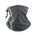 thumbnail image 3 of QSAWXQZ Men's 2 PC Winter Beanie Neck Gaiter Reflective Stripe Fleece Cold Weather Set Free Size, 3 of 4