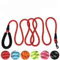 thumbnail image 2 of Correa reflectante para perros, correa para perros, cadena para perros, cuerda redonda, cinturón de tracción manual exclusivo, 2 of 6