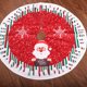 thumbnail image 2 of Falda de árbol de Navidad de la correa 80 cm de diámetro Diseño de doble yeacher estándar, 2 of 7