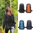 thumbnail image 1 of Fiudx Mochila de Senderismo de 60 L de Gran Capacidad, de Nailon Resistente Al Desgarro, con Correas Ergonómicas para Los Hombros, Diseño Impermeable, con Múltiples Bolsillos, Ideal para Viajes, Send, 1 of 7