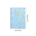 Yaoyar 2025 A7 Daily Planner/Calendar, One Page Per Day, Daily Monthly