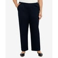 thumbnail image 2 of Alfred Dunner Womens Plus-Size Soft Twill Mid-Rise Regular Fit Straight Leg Short Length Casual Pant, 2 of 6