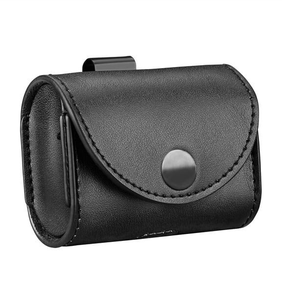 Geekria Belt Case Cover Compatible with Apple AirPods4, AirPods Pro 3/2 Earbuds, Belt Clip Protective Carrying Pouch (Black)