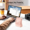 thumbnail image 2 of Desk Fan 4 Speeds Stronger Cooling Airflow Portable Small Fan Rechargeable Ultra Quiet Personal Mini Fan for Office,Bedroom,Home Kitchen Outdoor Activities Adjustable 360° Tilt Head Pink, 2 of 13