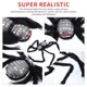 thumbnail image 2 of Araña Peluda De Halloween De 29.5 Pulgadas Con Ojos Rojos Cabeza De Calavera Araña De Felpa Decoración Pierna Ajustable Accesorios De Miedo Juguete Colgante Para Interior Y Exterior Advancent HA027547-02, 2 of 6