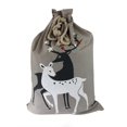 thumbnail image 1 of Saco de Navidad de Papá Noel para niños, bolsa grande de 50 estilos, para regalo, con cordón, decoración de Festival, 1 of 4