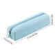 thumbnail image 3 of Bolsa de Silicona Azul para Guardar Brochas de Maquillaje | Soporte Portátil de Silicona Resistente Al Hollín para Herramientas de Maquillaje | Gel de Sílice Apto para Uso Alimentario | Tamaño: 21,2, 3 of 6