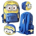 thumbnail image 2 of Disney by Minions Unisex Large 3D Eyes School Backpack, Yellow, 2 of 2