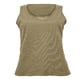 thumbnail image 5 of ICHUANYI Clearance Womens Solid Tank Tops Sleeveless U-Neck Base Shirt Summer Casual Workout Tees(Khaki, S) ICHUANYI WER2023080711839, 5 of 5