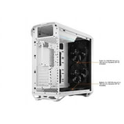 Fractal Design Torrent White E-ATX Tempered Glass Window High-Airflow Mid Tower Computer Case