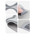 thumbnail image 4 of Ankle Wrap, Sports Ankle Brace Ankle Protector Wrap Adjustable Elastic Compression Sleeve for Badminton, Hiking, Outdoor Gray Left, 4 of 5