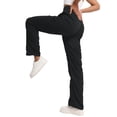 thumbnail image 4 of Pantalones SEVEGO Dance Studio para mujer, ligeros, negros, XXL, 4 of 9