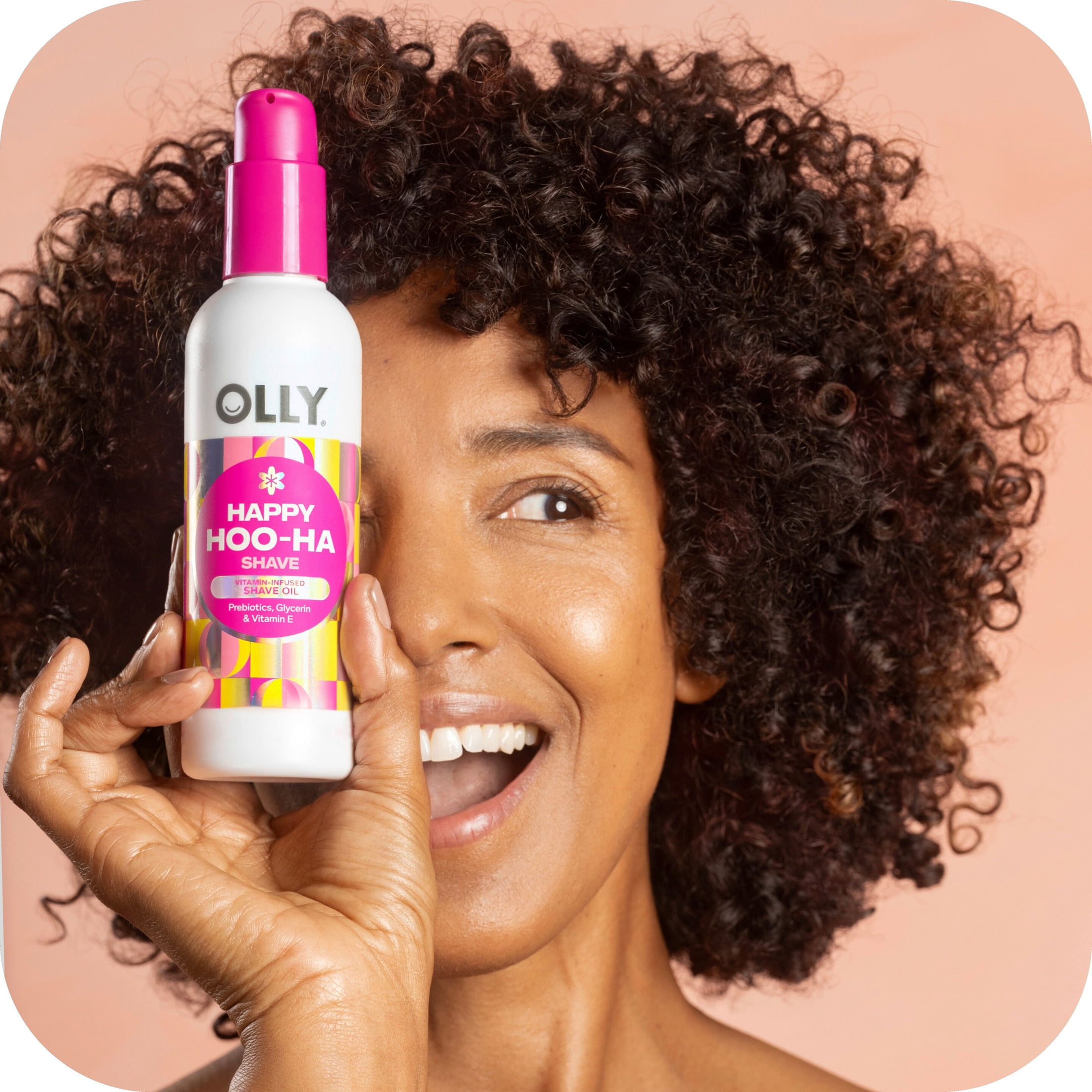 OLLY Happy Hoo-Ha Shave Oil With Vitamin E - ,6.7 fl oz