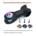 thumbnail image 4 of Maytalsory Couvercle de Roulement de Vélo CNC Bol Tiges Professionnelles Capuchons Compacts Fourche Colorée/or/argent Tube de Casque Pièces de Direction Argent 1 Ensemble, 4 of 6