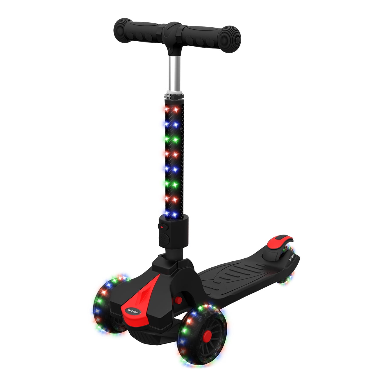 Jetson Saturn Compact Folding 3 Wheel Kid's Light Up Riding Kick