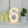 thumbnail image 2 of 8.6" LED Marquee Sign Light Up Letters, Alphabet Light Up Letters Sign, Battery Powered LED Letter Lights for Night Light, Wedding, Birthday, Party, Christmas or Home Decor, 2 of 9