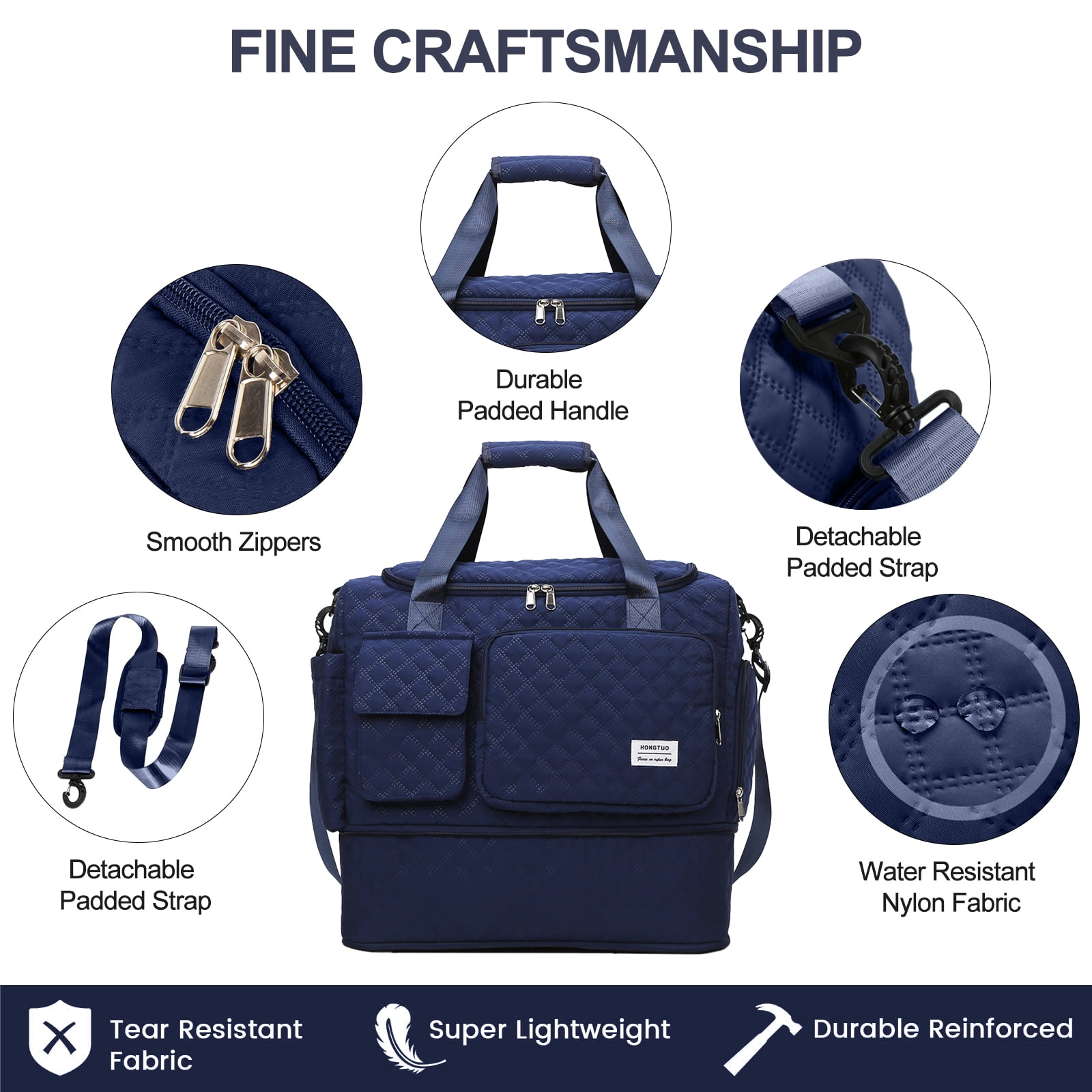 Gynky Travel Duffle Bag Weekender Bags for Women with Shoe Compartment Carry on Overnight Bag with Toiletry Bag Hospital Bag for Labor and Delivery Weekender Overnight Bag for Trave Sport Hospital