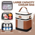 thumbnail image 3 of Bolsa enfriadora de leche materna Mancro con doble capa aislante 22x18x28 cm, 3 of 9