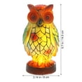 thumbnail image 4 of OUNONA Owl Night Light Table Lamp Yellow Resin Lighting Decoration For Home Users 1Pcs, 4 of 8