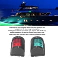 thumbnail image 4 of Marine Light, IP54 Waterproof 2Pcs Boat Side Light 12V 24VDC Multipurpose  For 12 Meters Vessels, 4 of 8