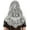 White, variant on Triangle Church Head Covering - Madonna Camellia Embroidered Veil Chapel Veil for women
