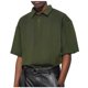 thumbnail image 2 of pstuiky camisetas de hombre, Camiseta informal holgada de punto con botones, manga corta y cuello vuelto para hombre, de color liso camisas casuales para hombre s, 2 of 6
