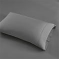 thumbnail image 4 of Beautyrest Contemporary Cotton and Polyester Solid Sheet Set in Charcoal, 4 of 8