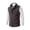 Coffee, variant on GrmtClth Waistcoat for Men Fake Two Piece Full Zip Stand Collar Sleeveless Knit Vest Functional Side Pockets Fall Winter Office Daily Layering Coat Black 3XL