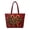 Candy Cane Bow, variant on Qpednta Christmas Patch Quilted Tote Bag for Women, with Zipper Bible Tote Bag, Large Capacity Women's Lightweight Quilted Tote, for Travel Shopping