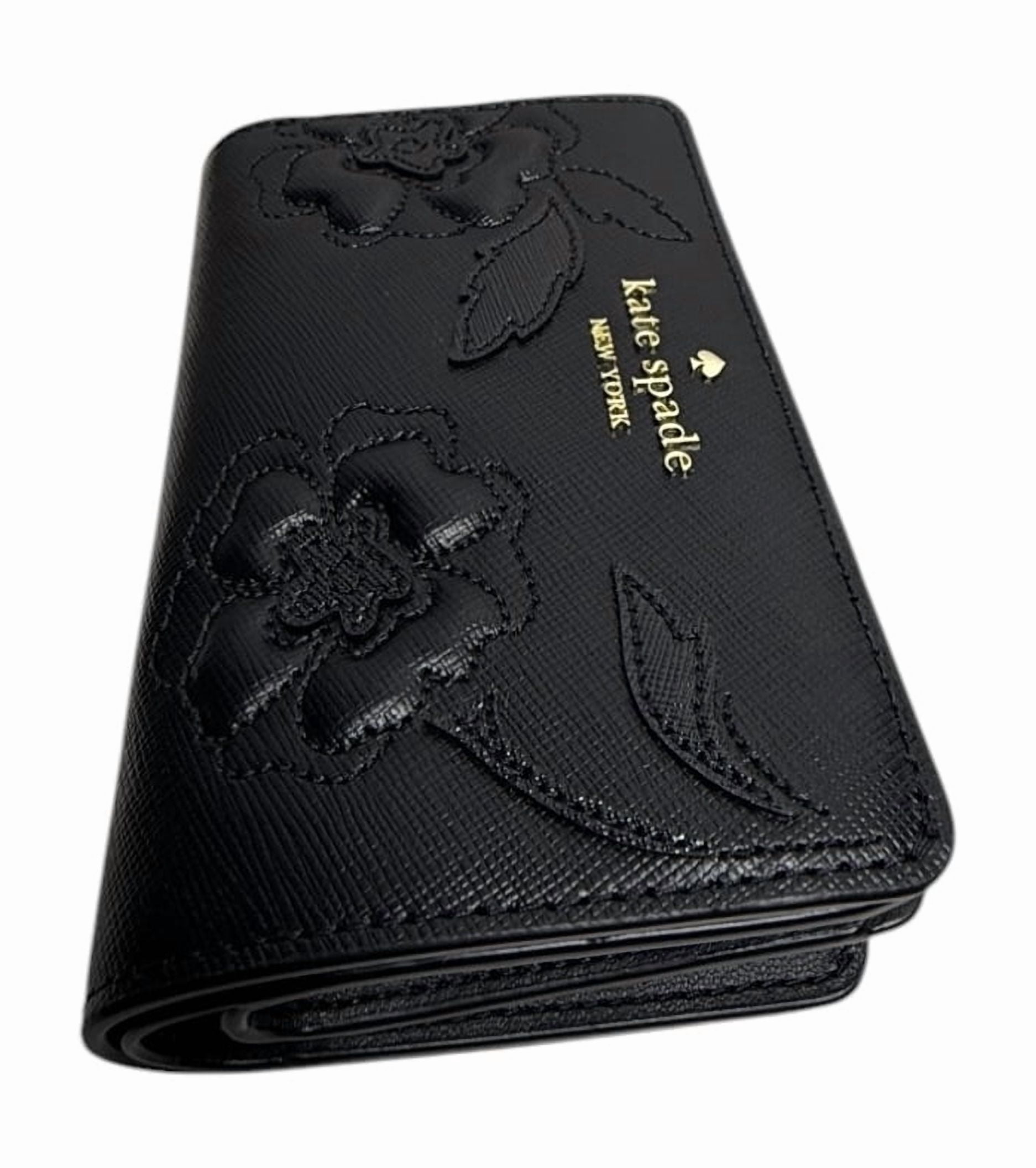 Kate Spade Madison Leather Medium Compact Bifold Wallet