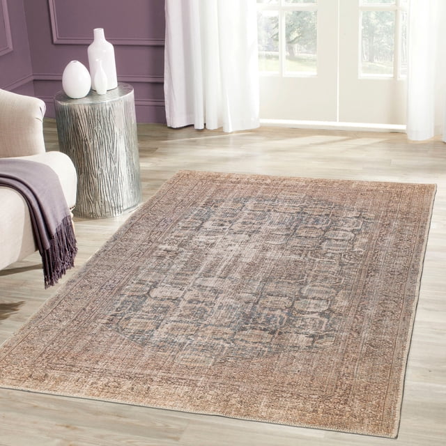 LaDole Rugs 3x5 Living Room Runner Premium Cotton Washable Area Rug | Traditional Home Decor Boho Carpet For Hallway, Entrance, Balcony |Multicolor
