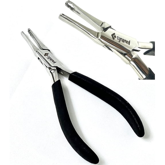 Premium -Nose Pad Arm Adjusting Pliers Eyeglass Arms Frame Eyeglasses Nose Pad Remover, Multi-purpose Optical Optician Tool for Glasses Repair Assembling & Adjusting (UPGRADED NOSE PAD PLIER #22N)