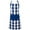 Blue, variant on Hilingoto Halter apron, Women's Apron Check Chef Apron Plaid Apron Neckline And Belted Apron Cooking Aprons For Women Men Christmas clearance
