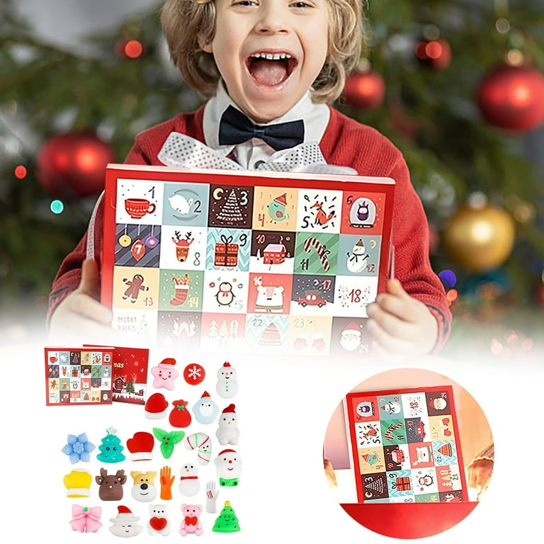 2024 Squishy Toy Advent Calendar, 24 Days of Christmas Countdown