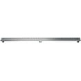 thumbnail image 4 of ALFI brand ABLD59C-BSS 59" Brushed Stainless Steel Linear Shower Drain with Groove Holes, 4 of 9