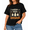 Black-323, variant on Lady Halloween T-shirt - 100% cotton material, with funny text on the front.