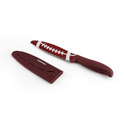 Farberware Football Sandwich Spreader Knife with Blade Cover, 6-Inch