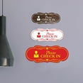 thumbnail image 2 of Signs ByLITA Designer Please Check In Sign (Black) - Small, 2 of 5